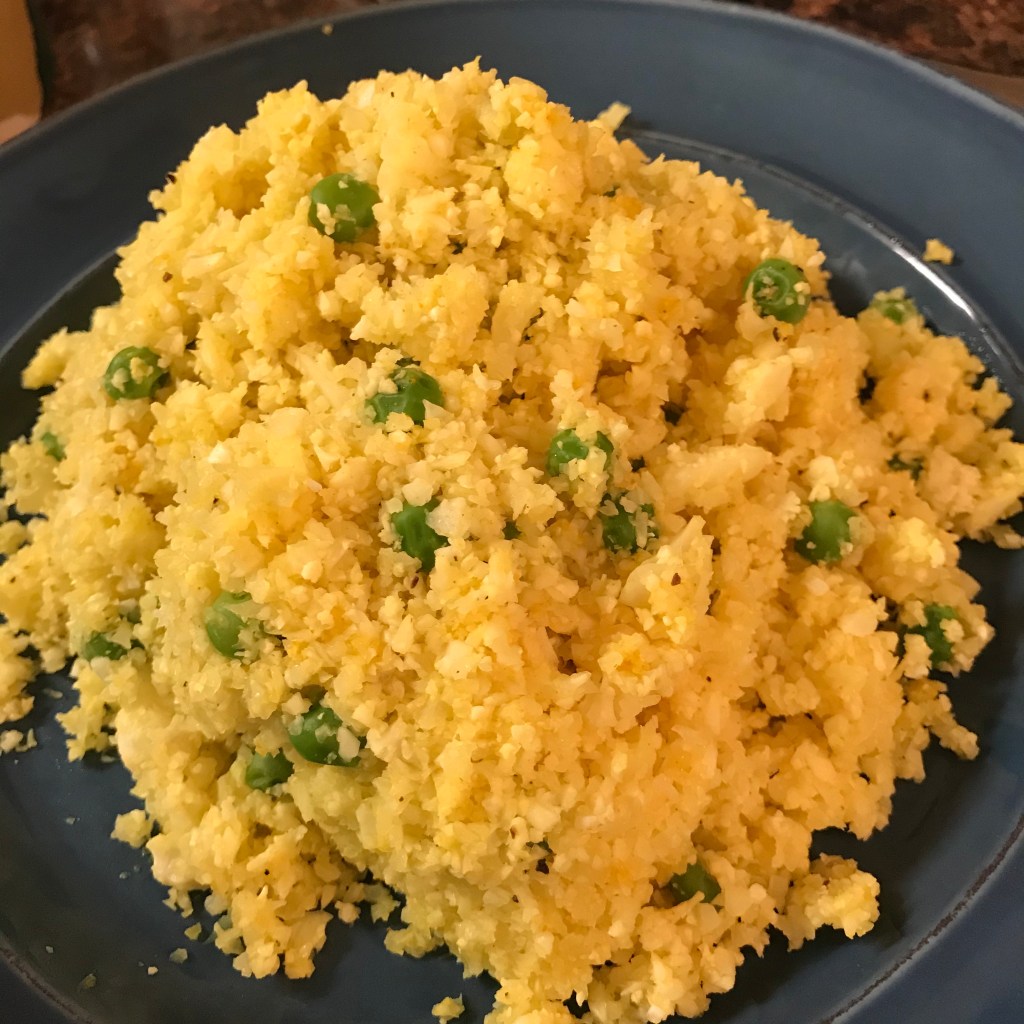 薑黃花椰菜飯 Turmeric Cauliflower Rice