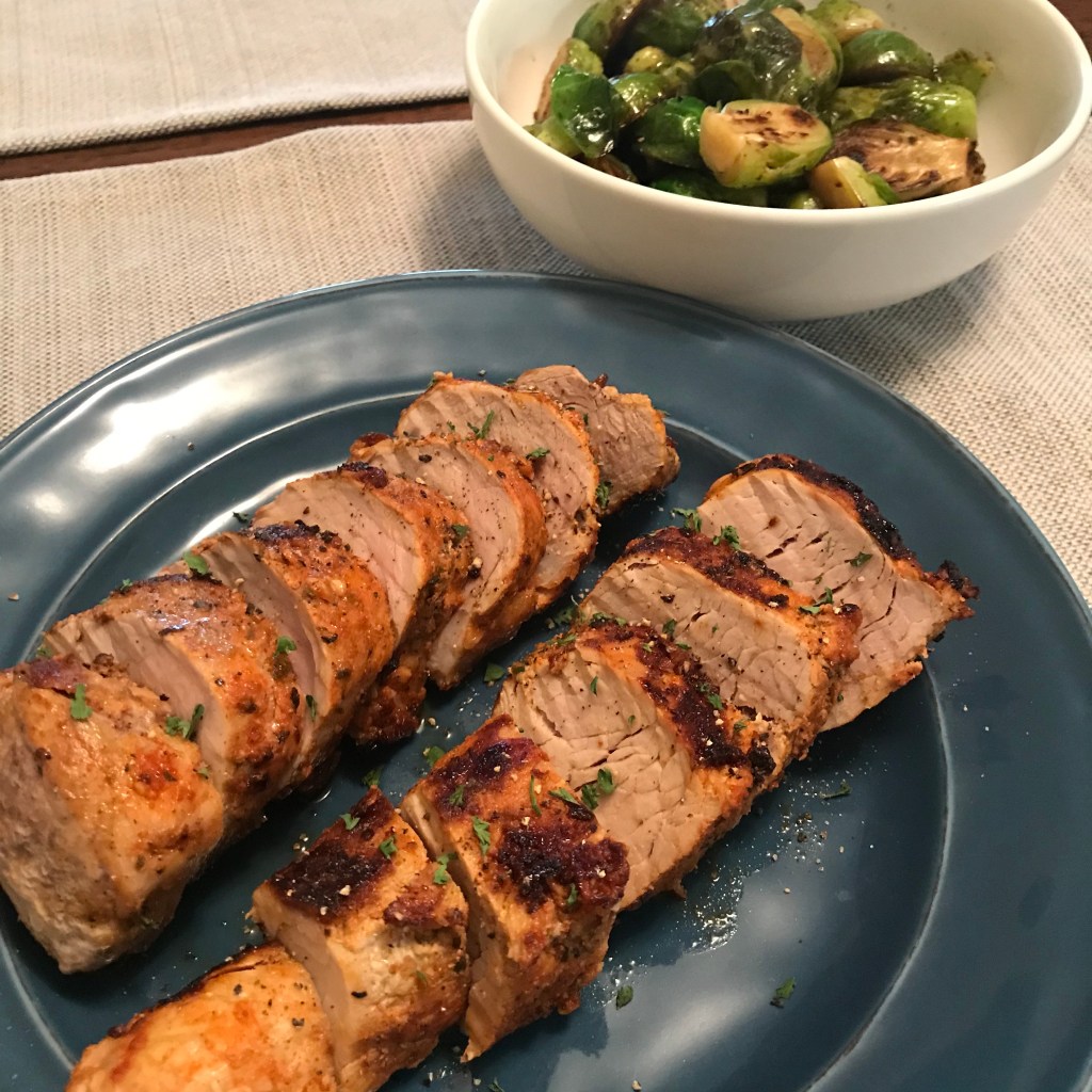 檸檬香蒜烤豬柳 Lemon Garlic Roasted Pork Tenderloin