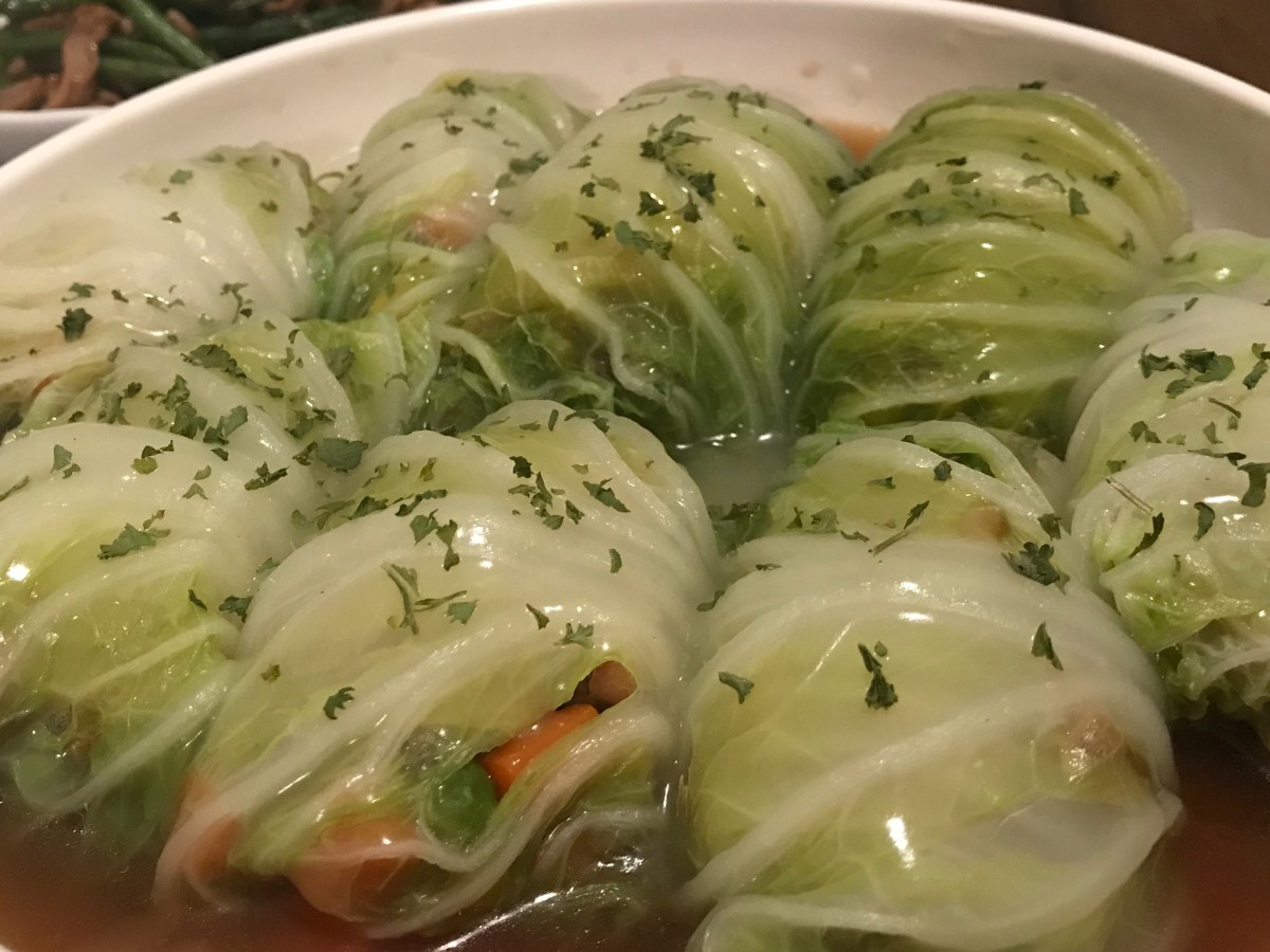 白菜雞肉卷 Stuffed Chinese Cabbage&nbsp;Rolls